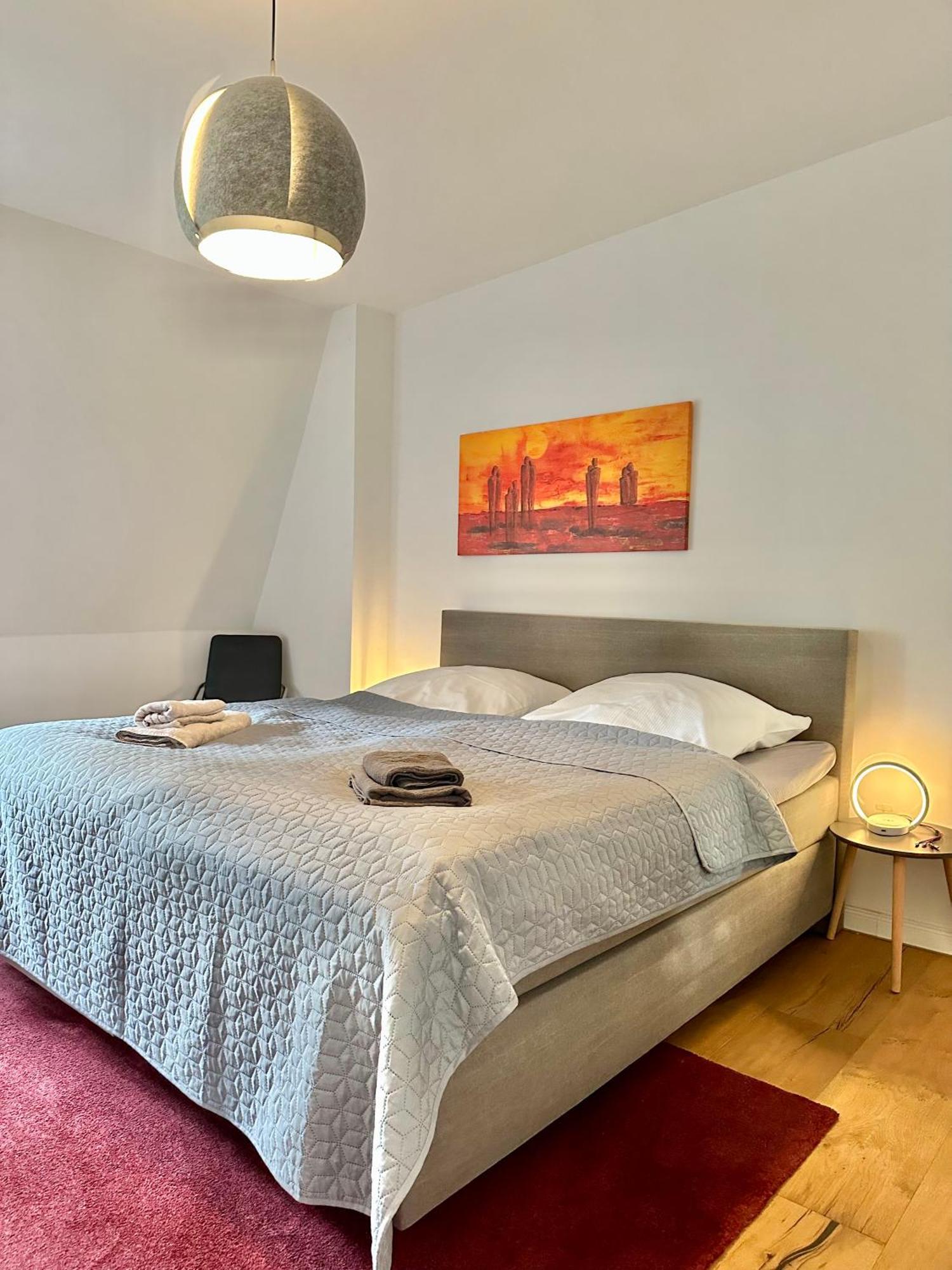 Modernes City-Apartment Mit Blick In Den Park Und 2 Baeder H9 Oldenburg Exterior foto